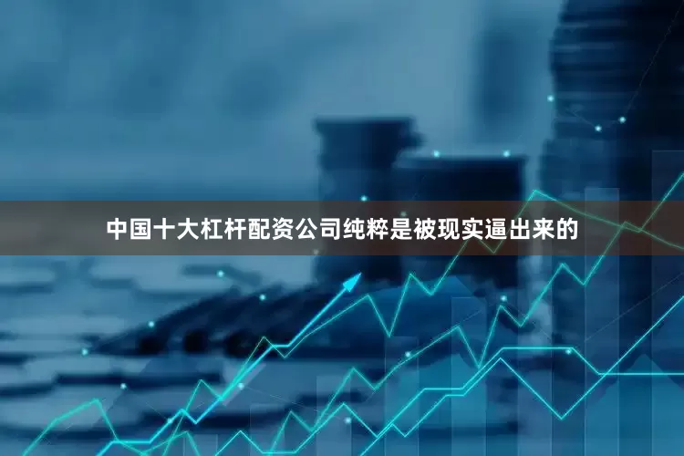 中国十大杠杆配资公司纯粹是被现实逼出来的